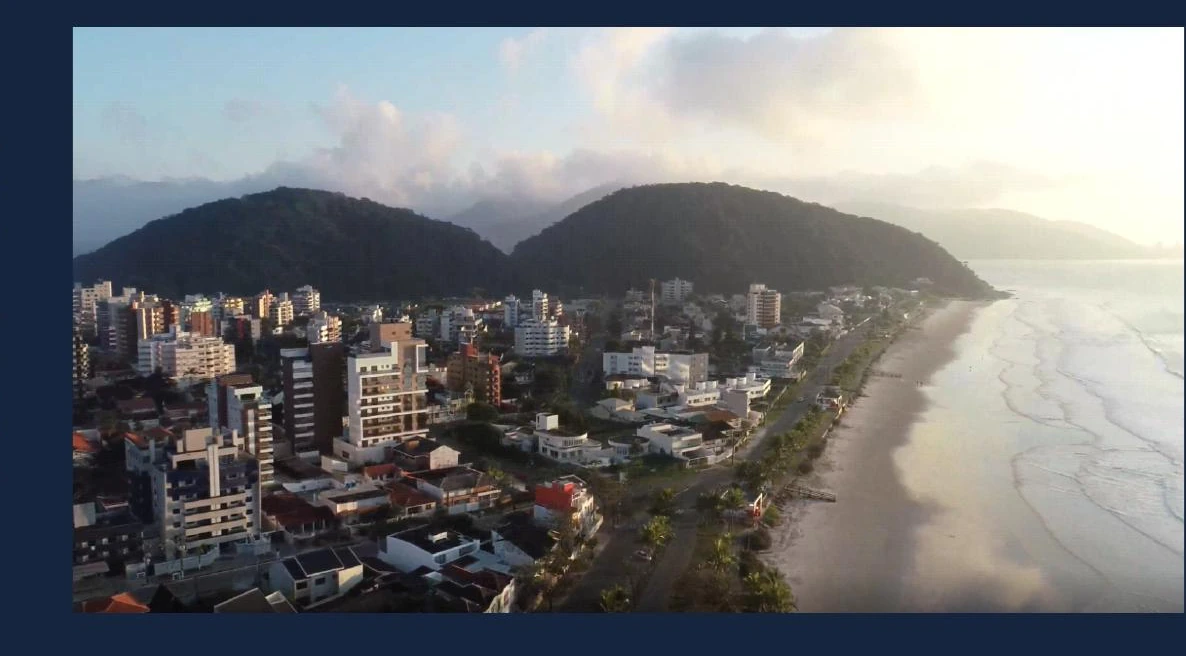 Vista aérea de Guaratuba